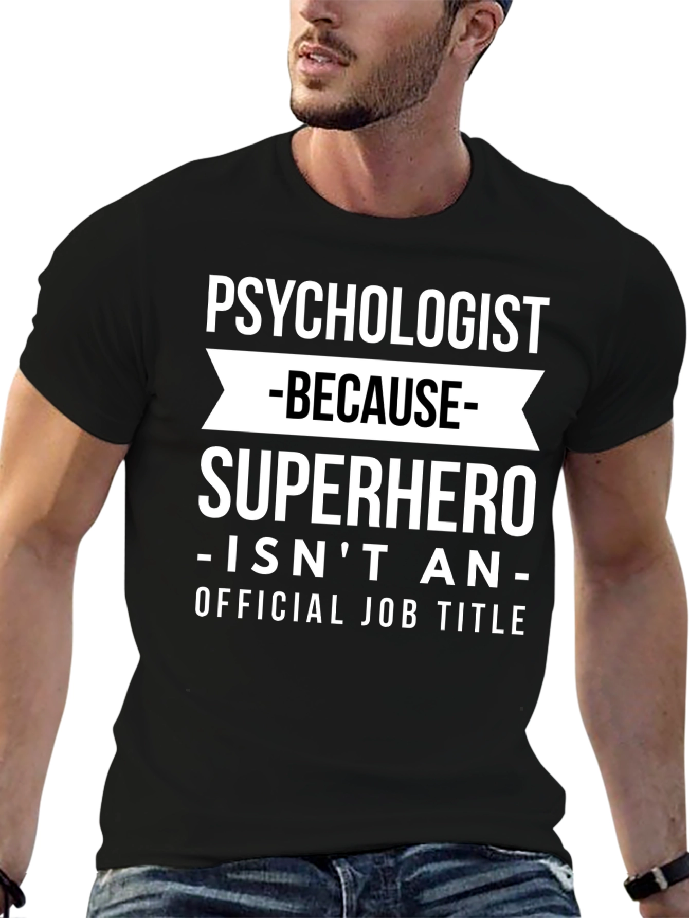 Psychologist Superhero Funny T-Shirt