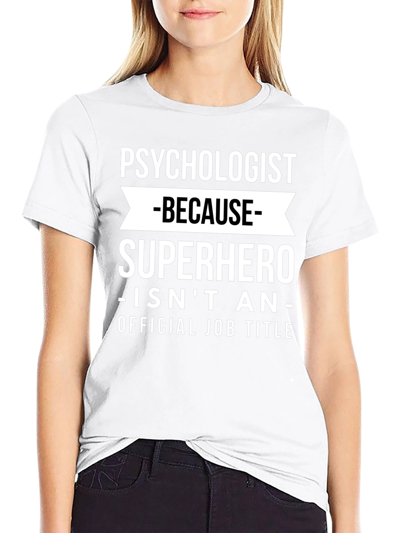 Psychologist Superhero Funny T-Shirt