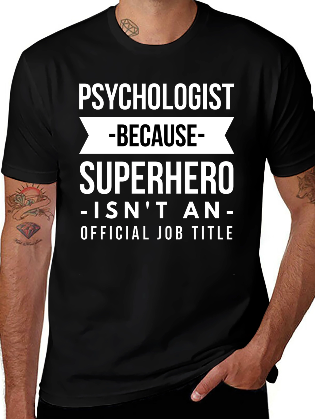 Psychologist Superhero Funny T-Shirt