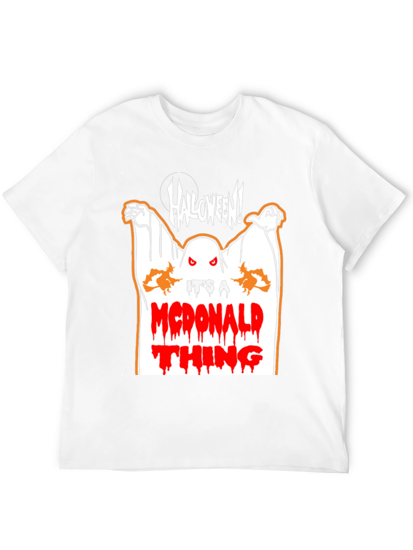 Halloween McDonalds Ghost T-Shirt