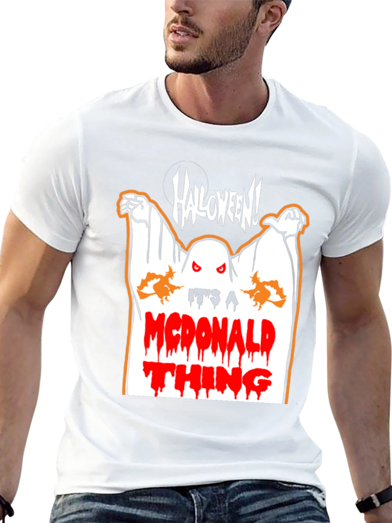 Halloween McDonalds Ghost T-Shirt