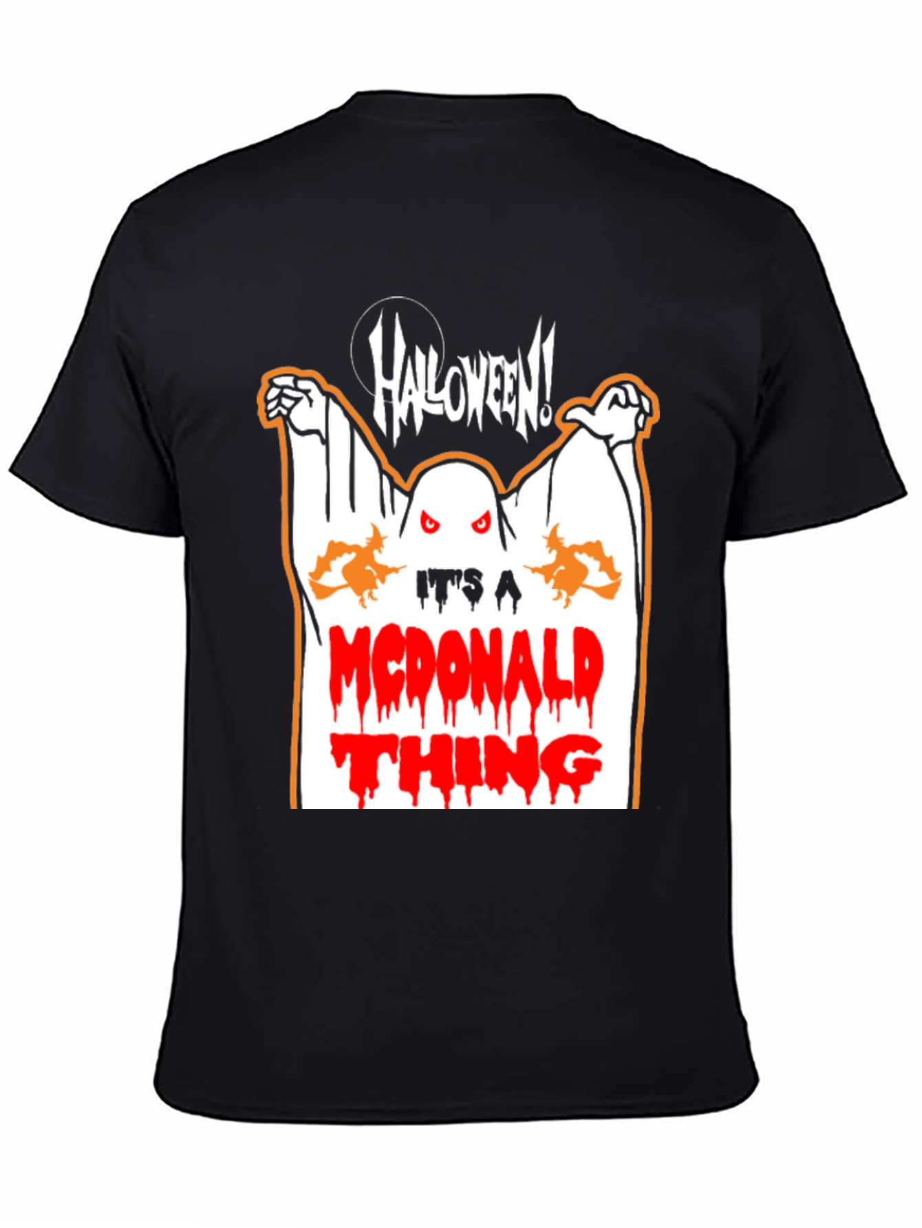 Halloween McDonalds Ghost T-Shirt