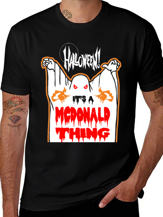 Halloween McDonalds Ghost T-Shirt