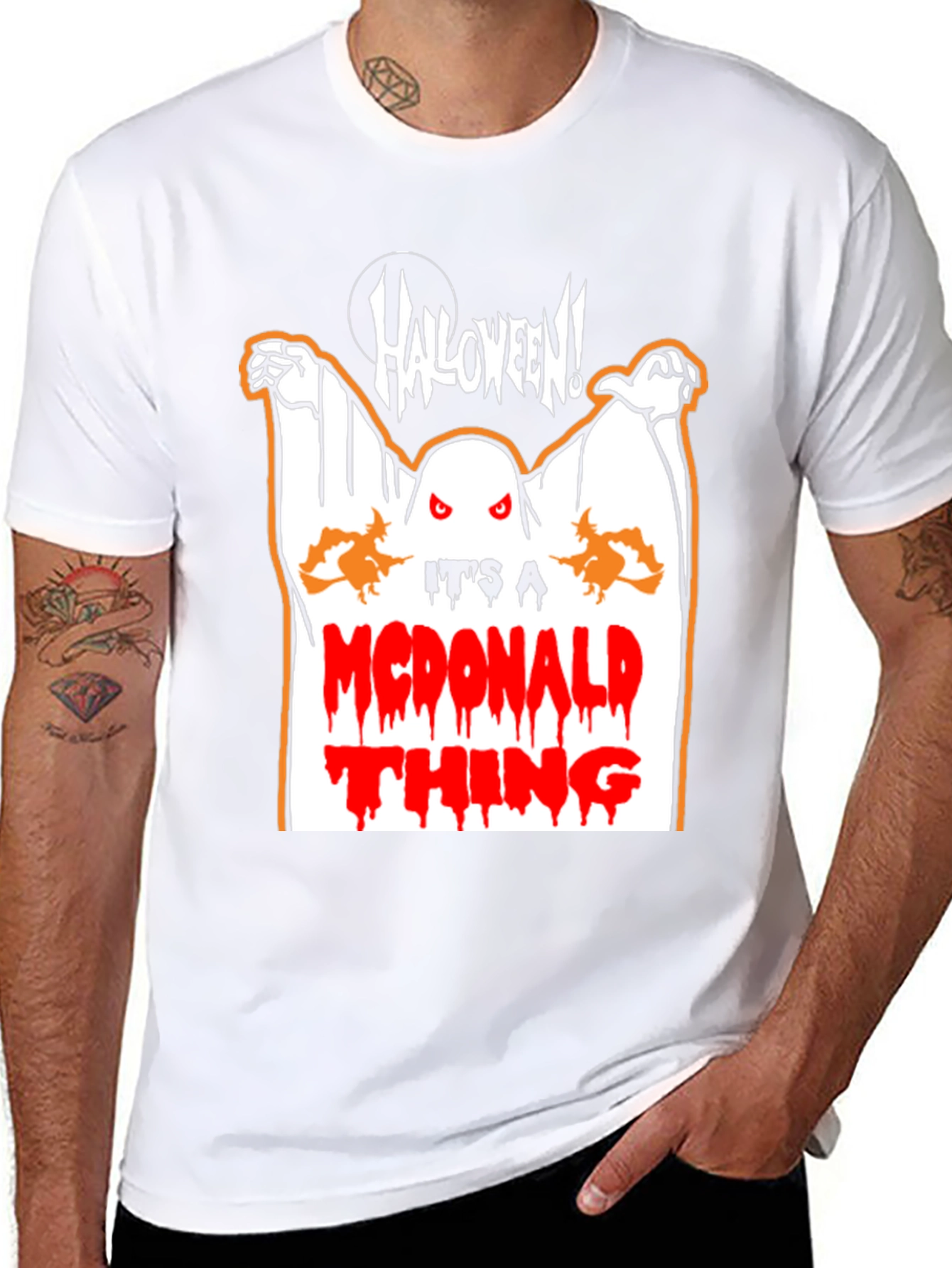Halloween McDonalds Ghost T-Shirt