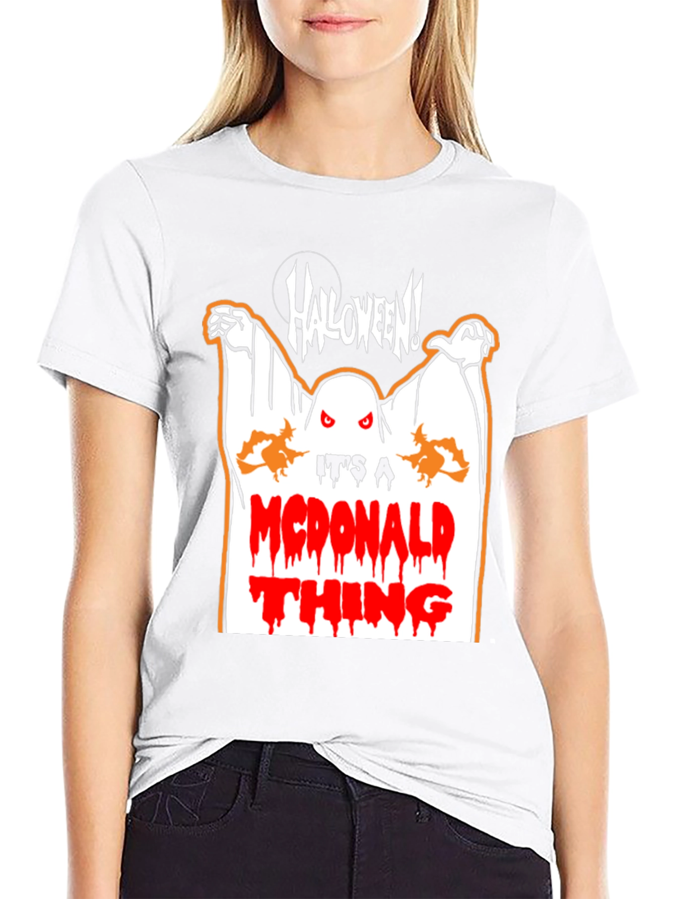 Halloween McDonalds Ghost T-Shirt