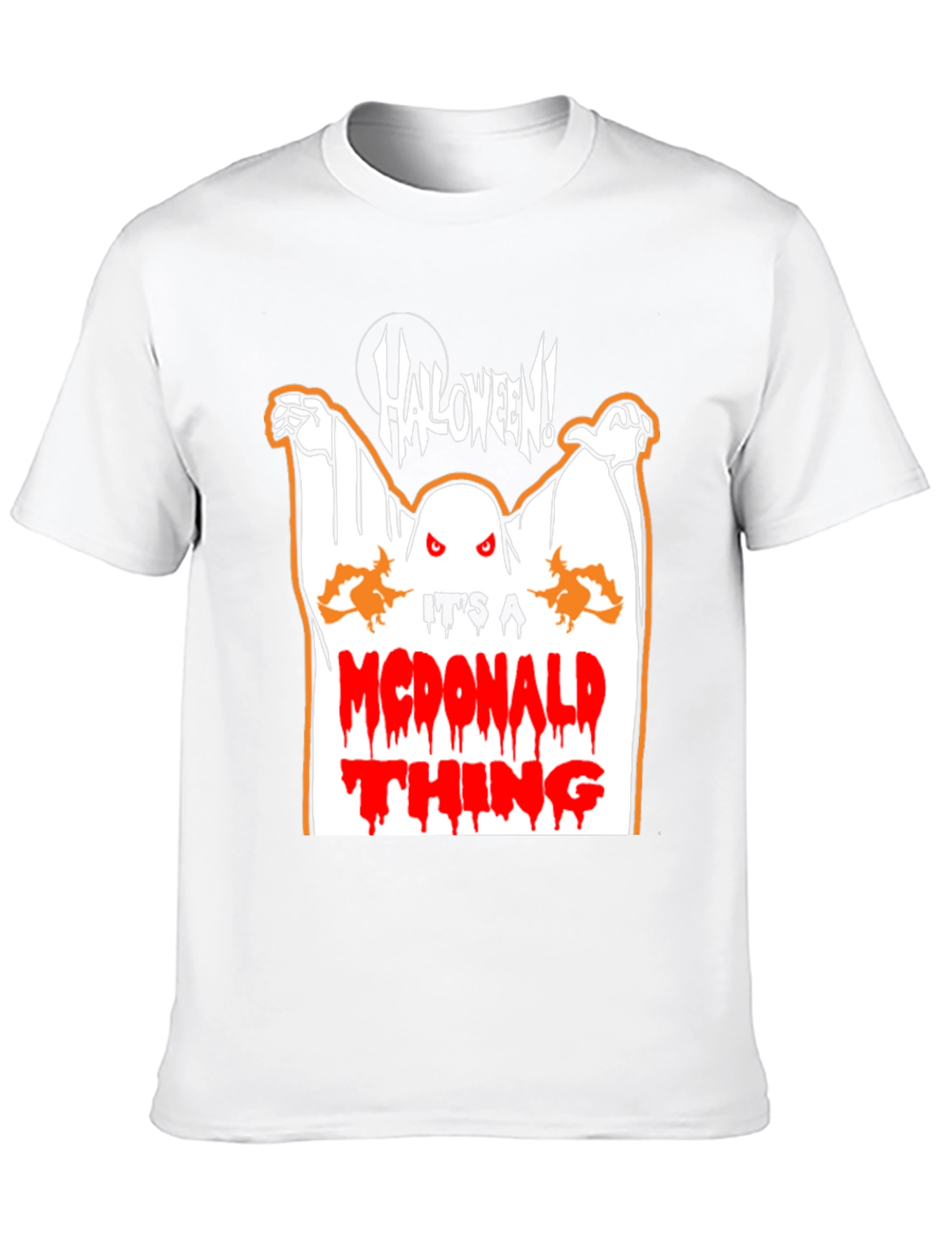 Halloween McDonalds Ghost T-Shirt