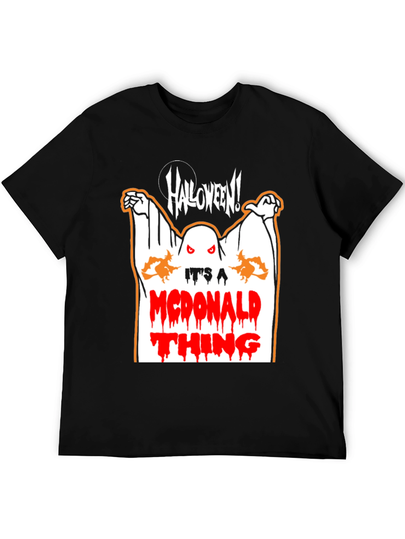 Halloween McDonalds Ghost T-Shirt