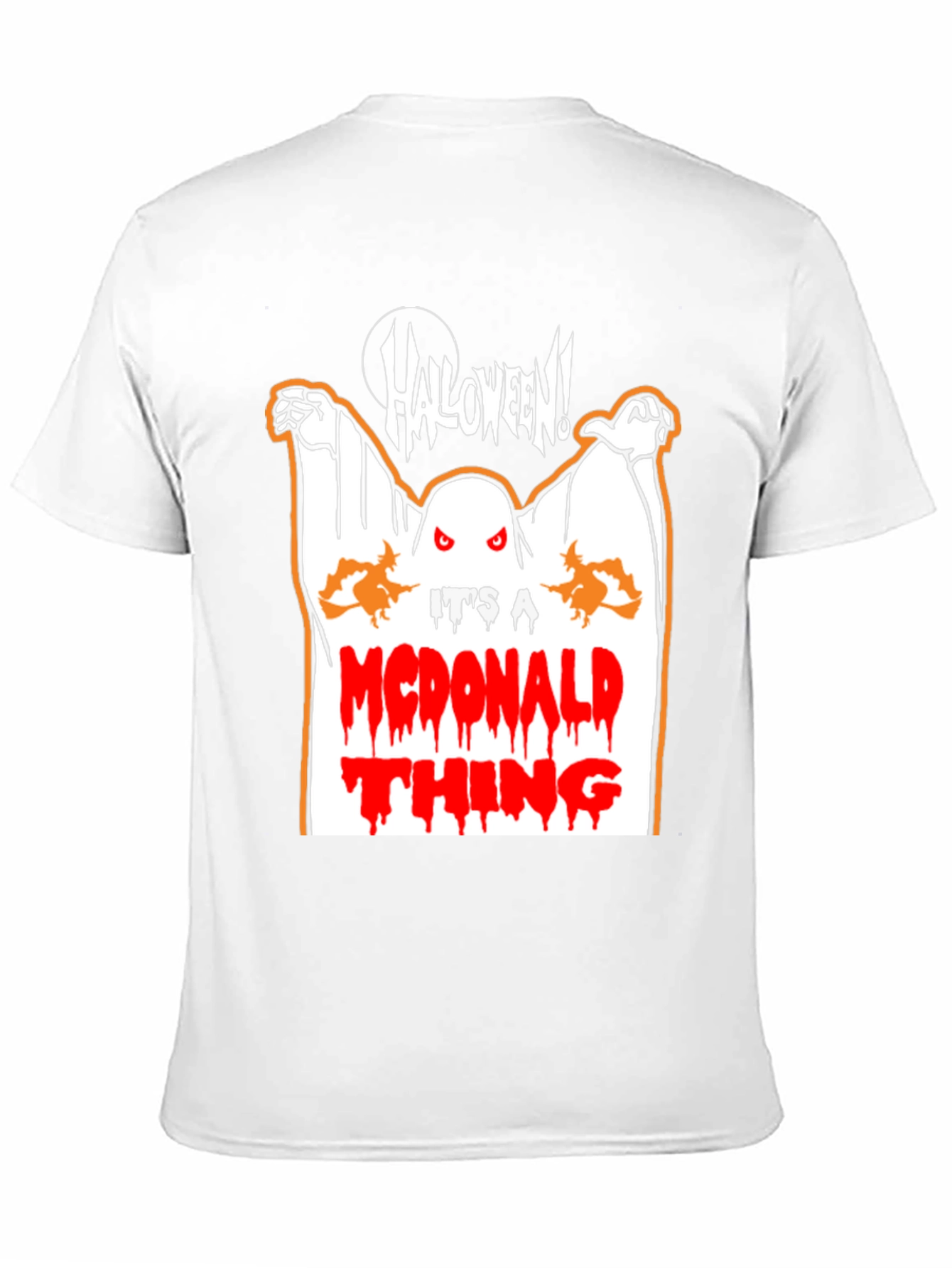 Halloween McDonalds Ghost T-Shirt