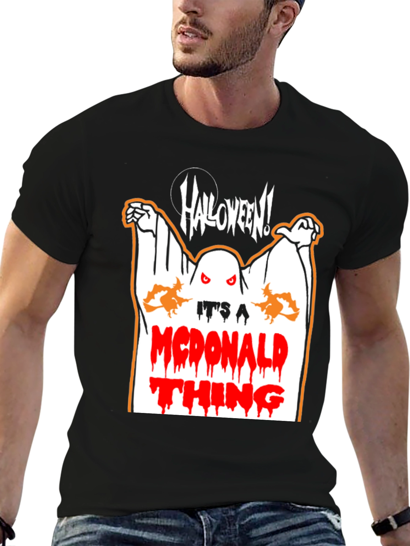 Halloween McDonalds Ghost T-Shirt