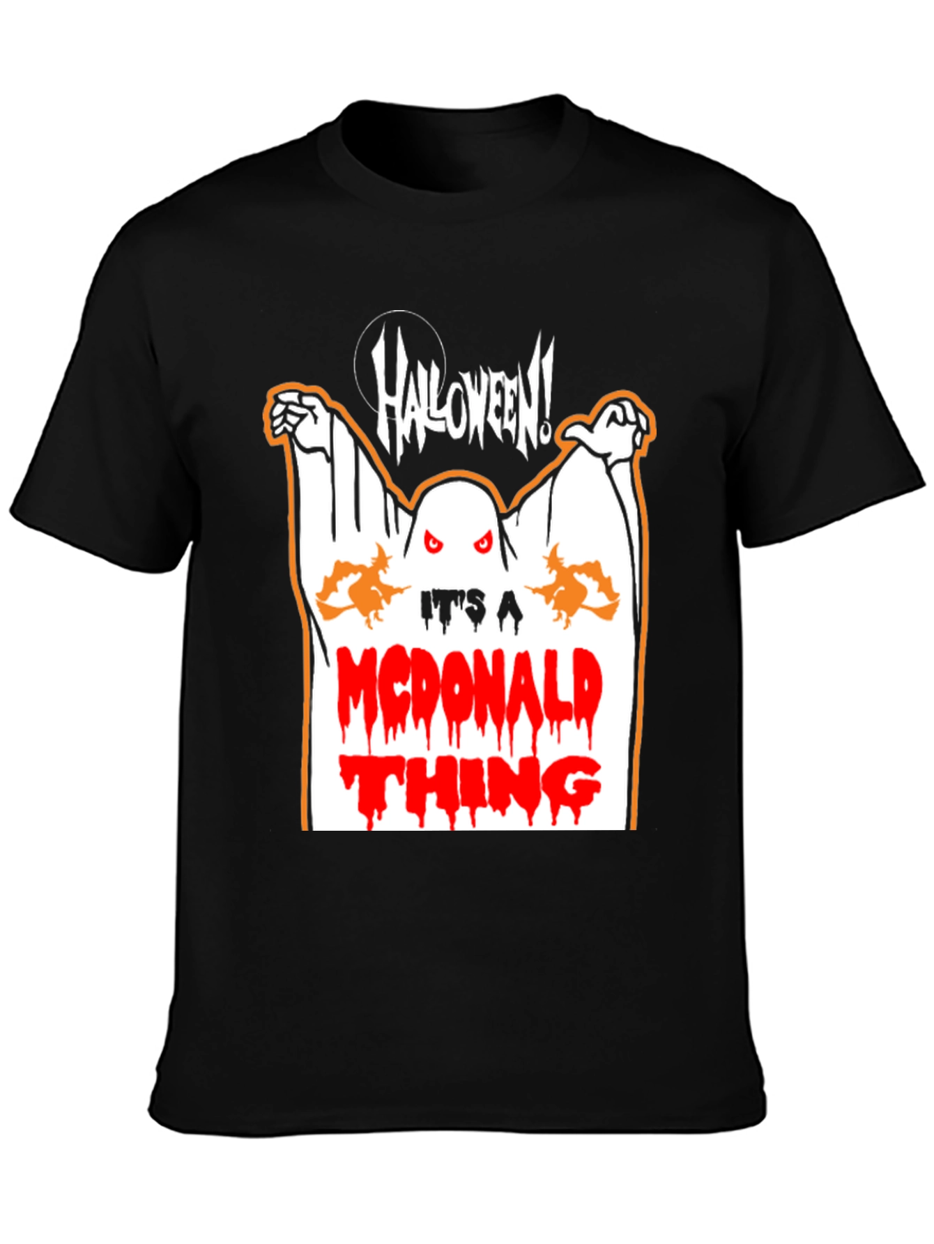Halloween McDonalds Ghost T-Shirt