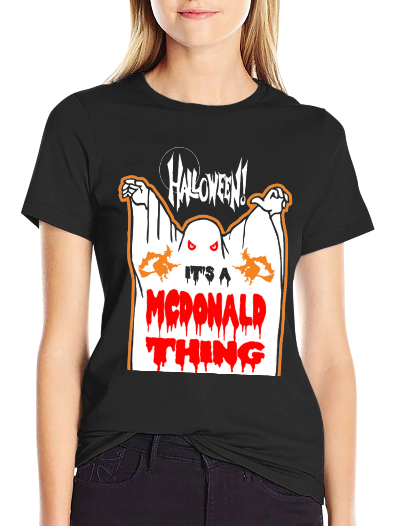 Halloween McDonalds Ghost T-Shirt