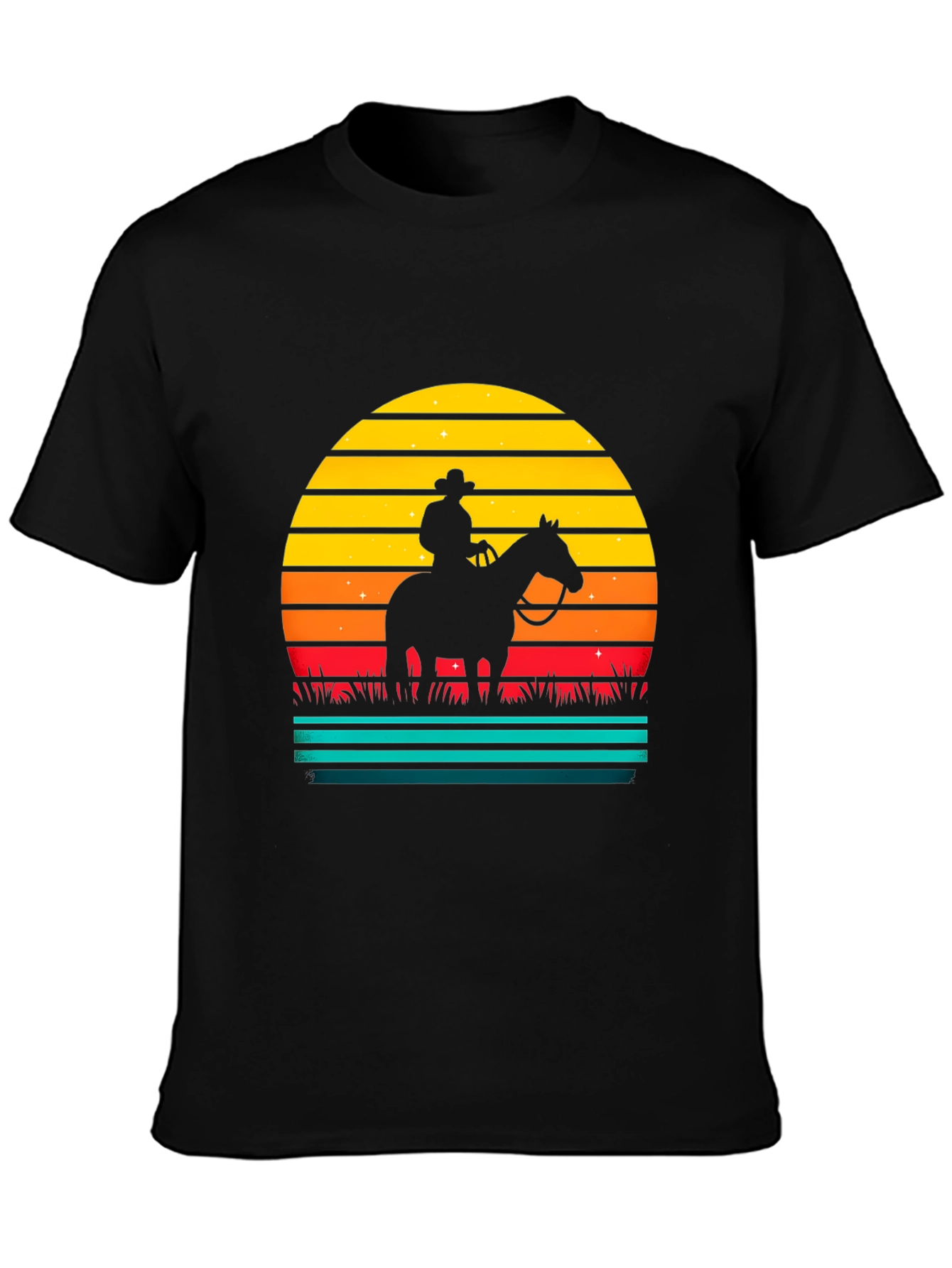Cowboy Sunset Graphic Tee