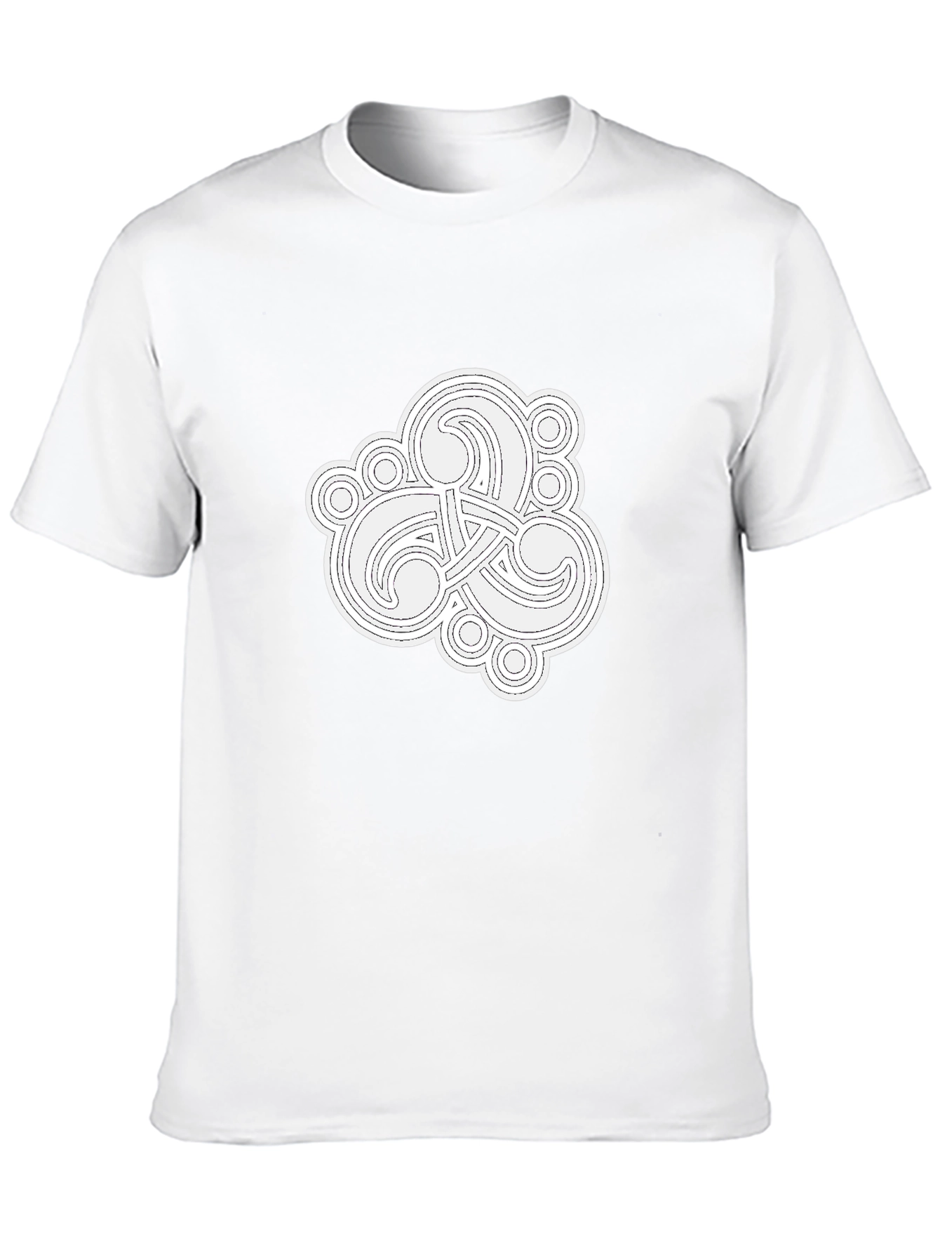 Celtic Knot Graphic Black T-Shirt