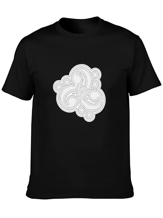 Celtic Knot Graphic Black T-Shirt