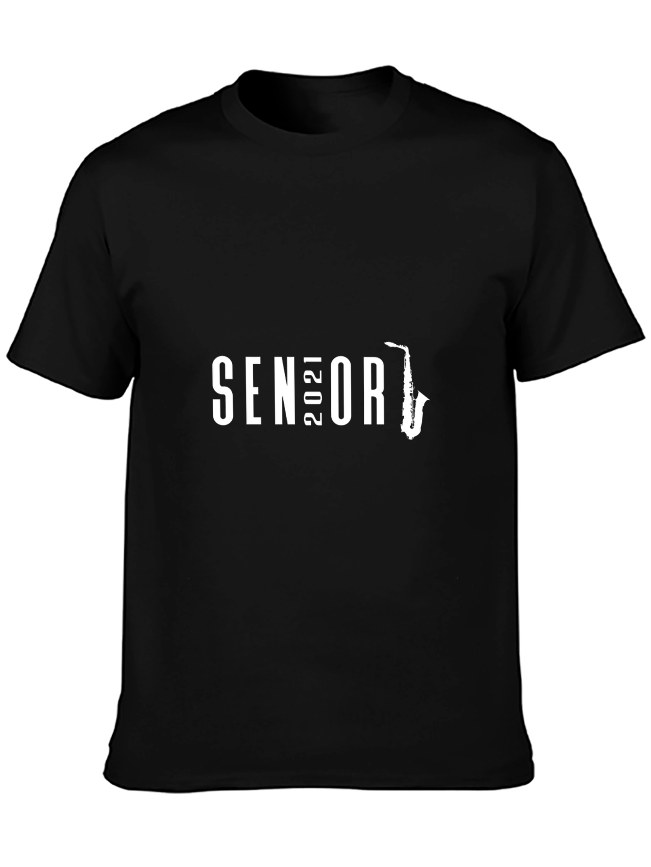 Senior 2021 Saxophone T-Shirt