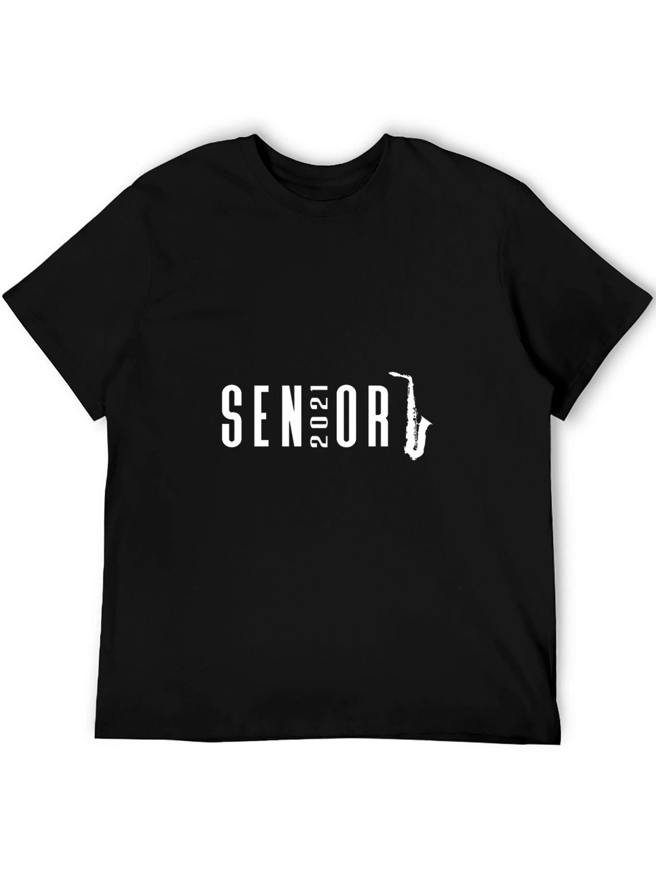 Senior 2021 Saxophone T-Shirt
