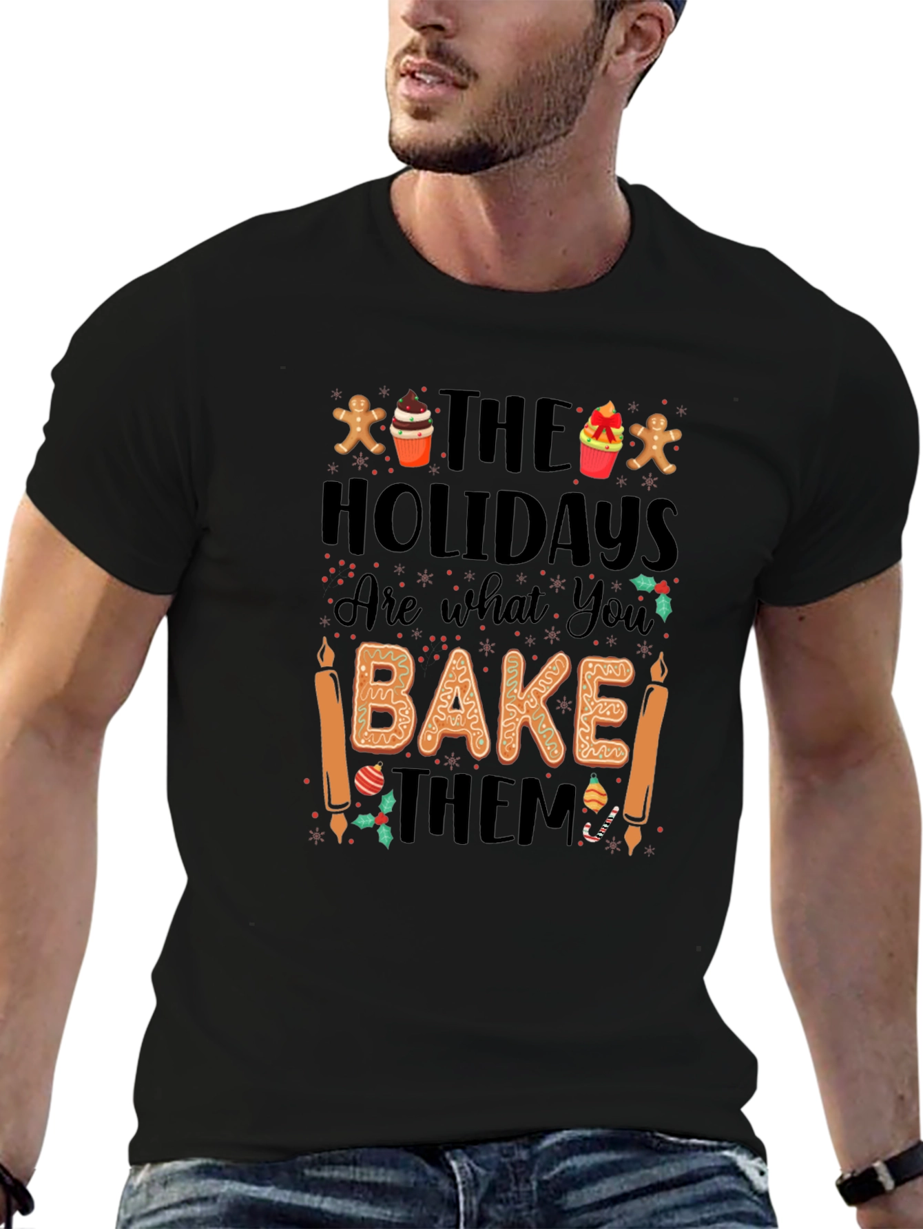 Holiday Baking T-Shirt: Festive & Fun