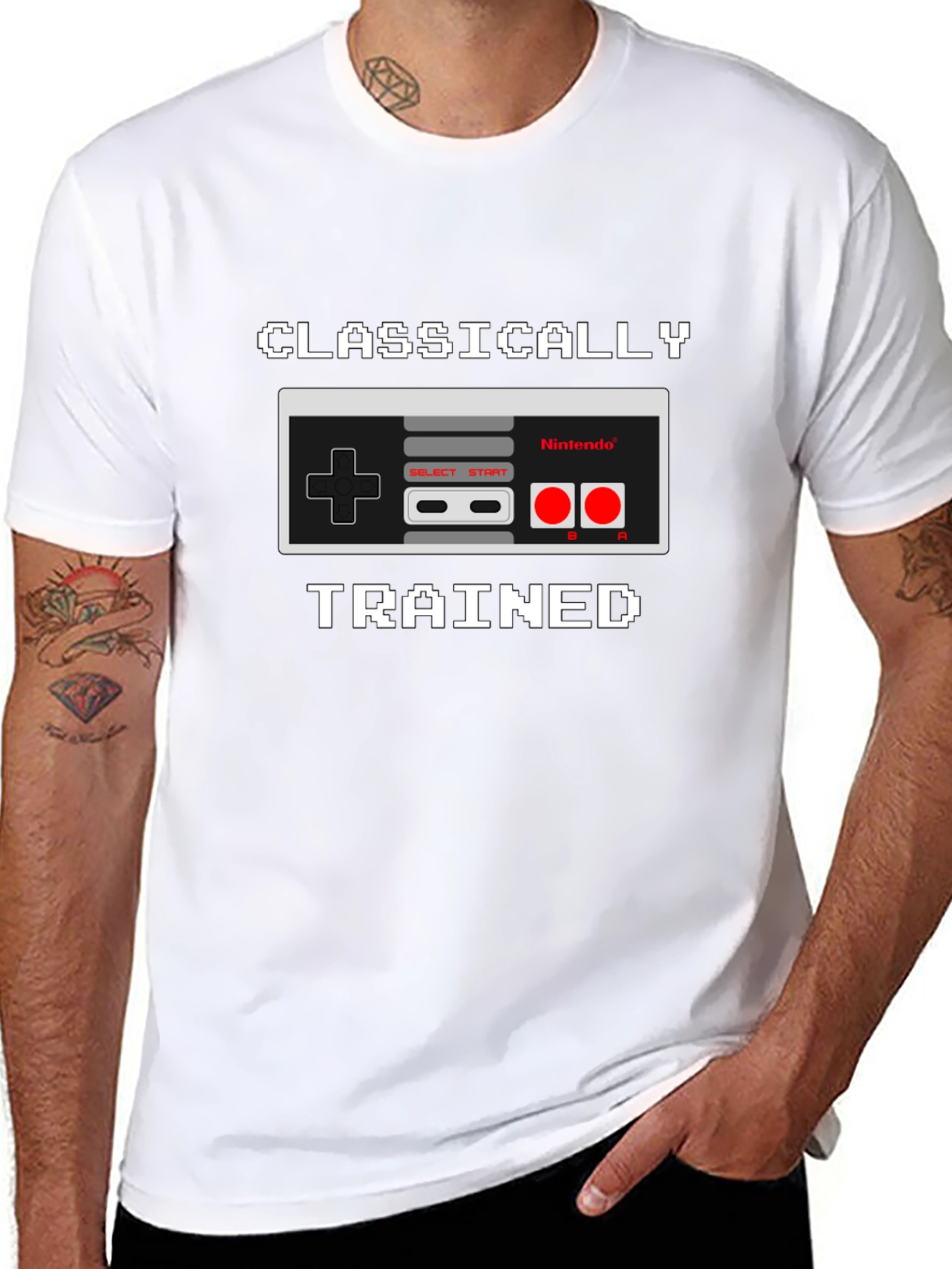 Classically Trained Retro Gamer T-Shirt