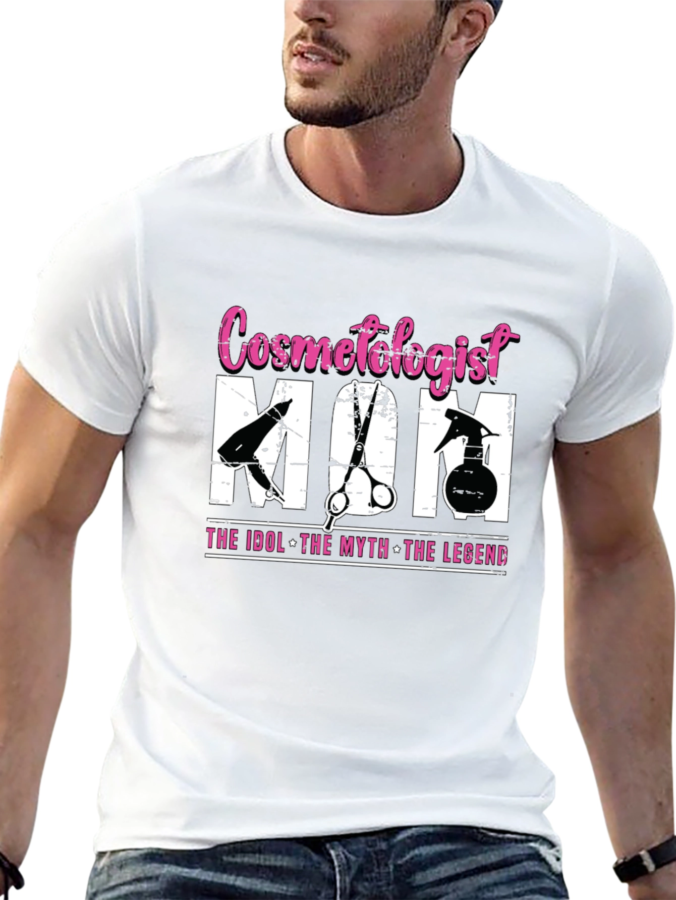 Cosmetologist Mom T-Shirt - The Idol Myth Legend