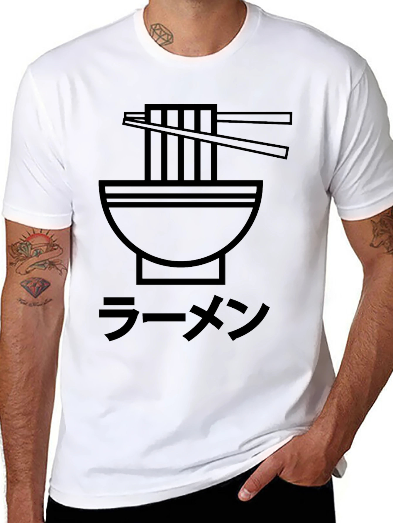 Ramen Bowl Graphic T-Shirt - Unisex Style