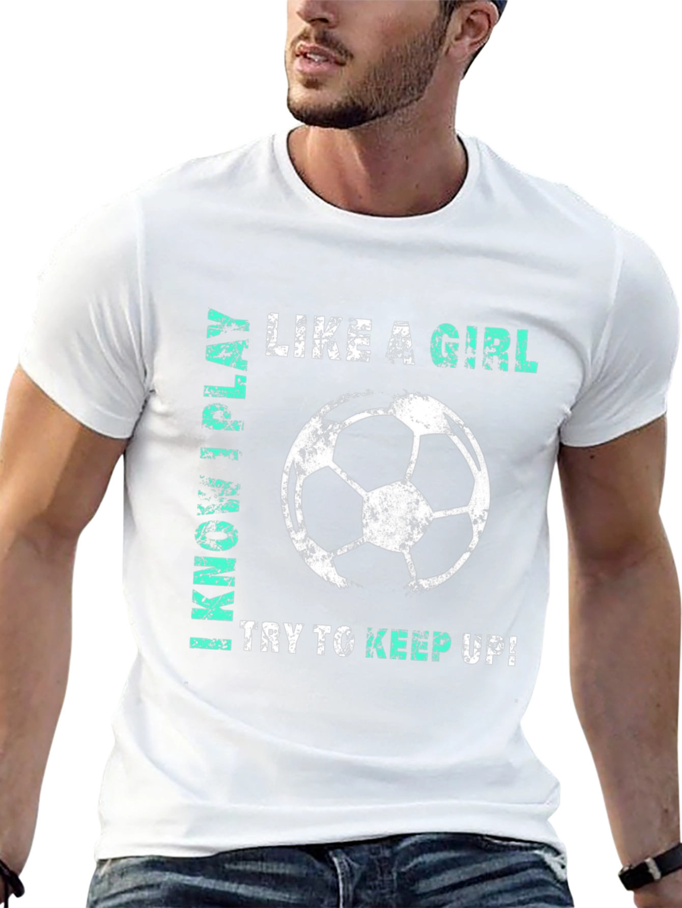 Like a Girl Soccer T-Shirt