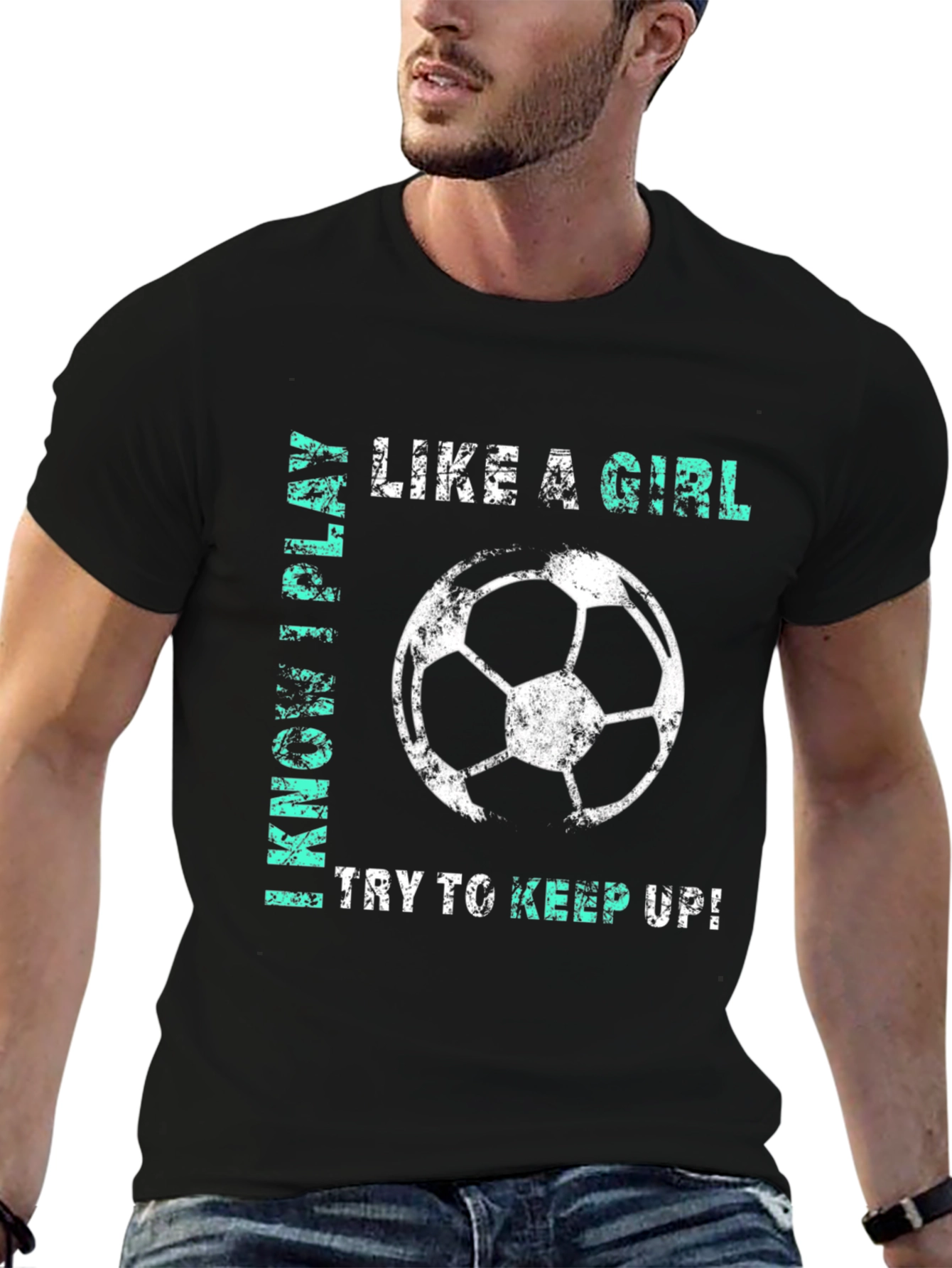 Like a Girl Soccer T-Shirt