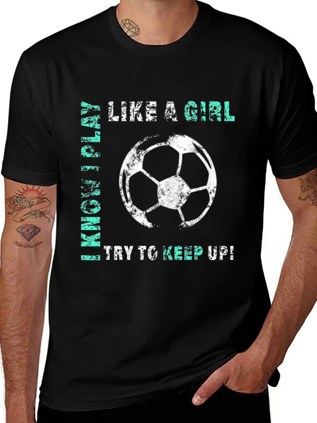 Like a Girl Soccer T-Shirt