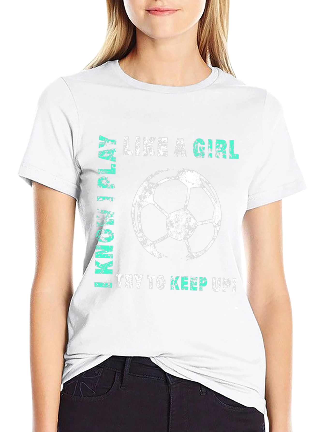 Like a Girl Soccer T-Shirt