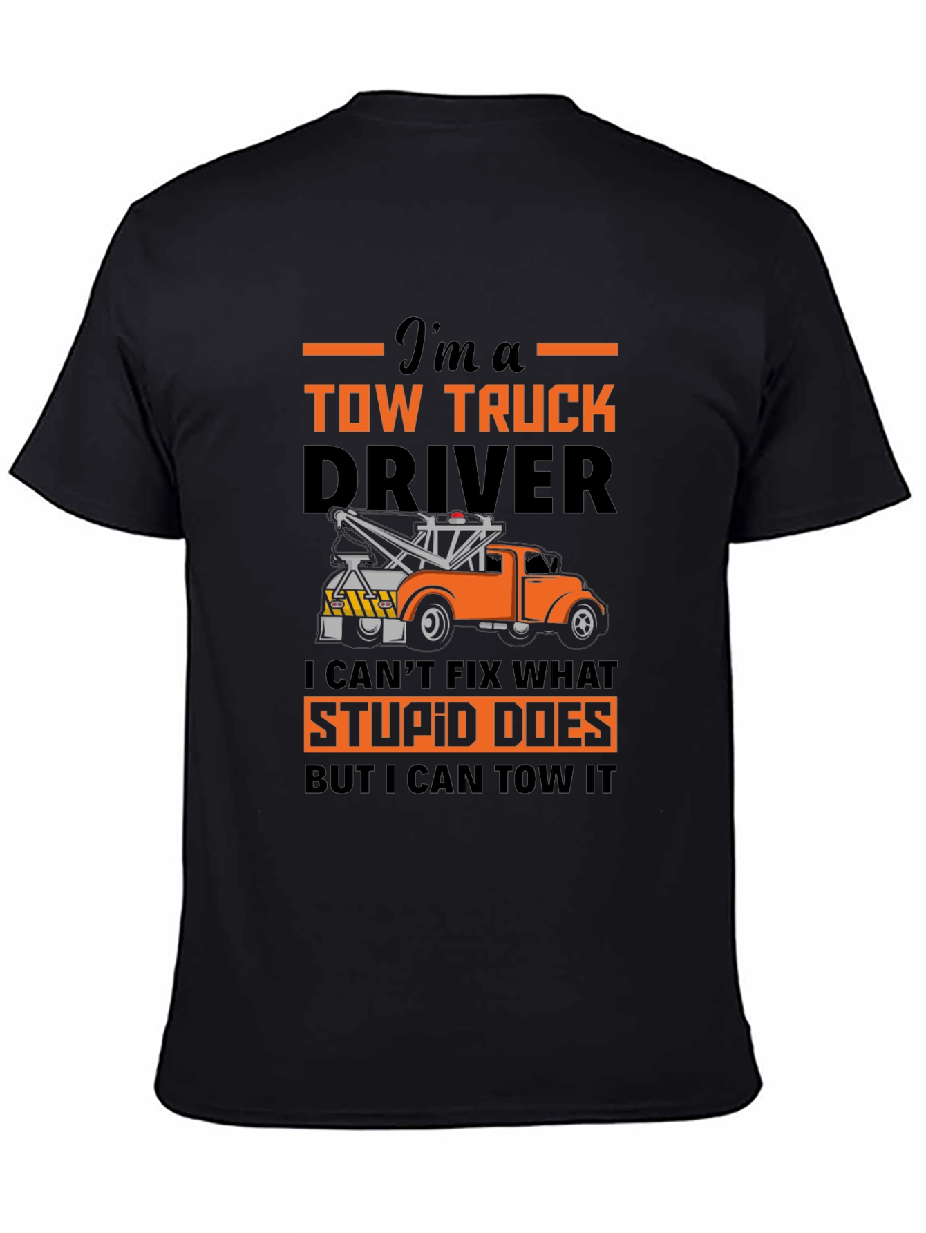 Tow Truck Driver Graphic T-Shirt