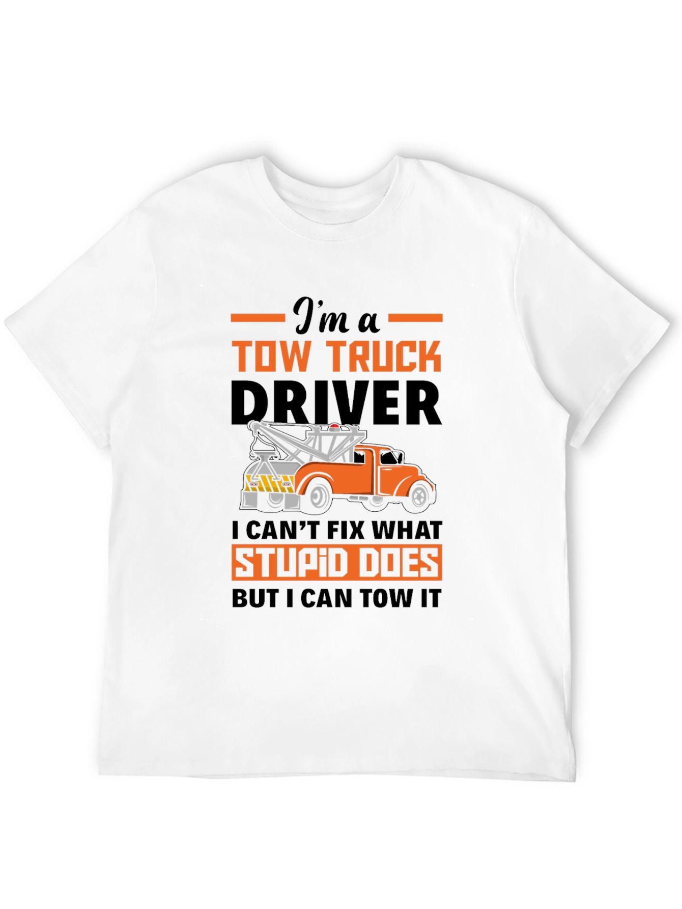 Tow Truck Driver Graphic T-Shirt