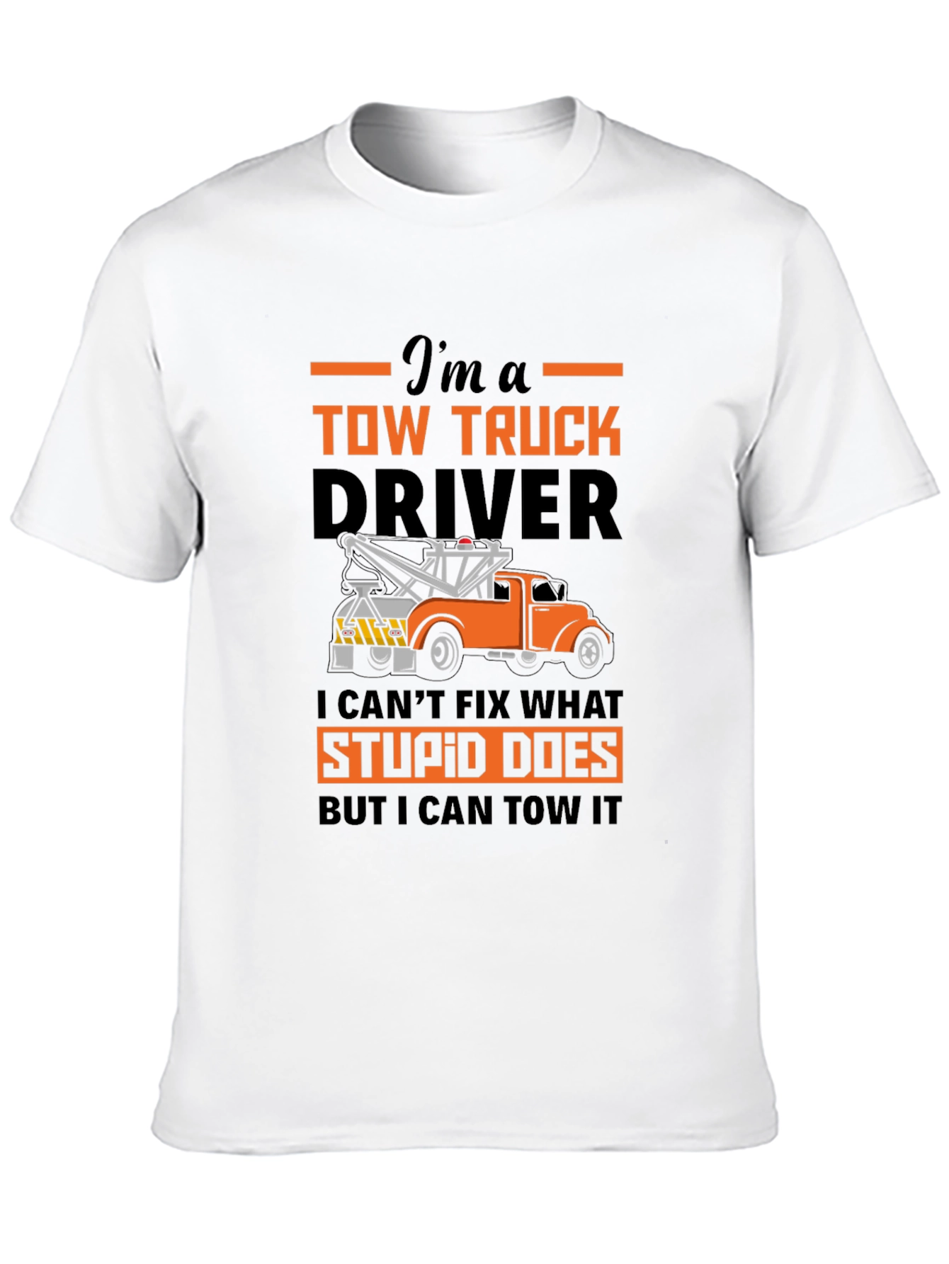 Tow Truck Driver Graphic T-Shirt