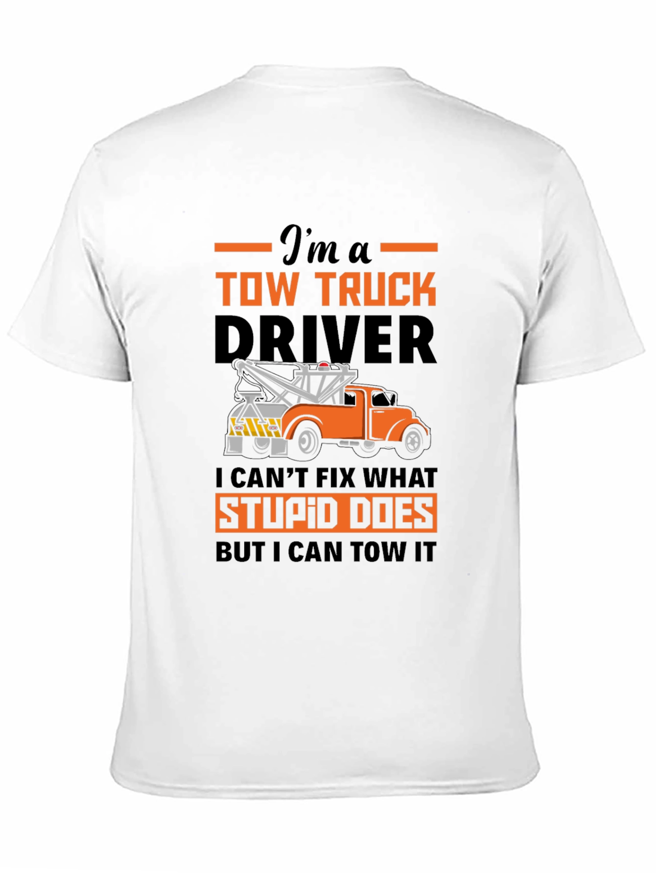 Tow Truck Driver Graphic T-Shirt
