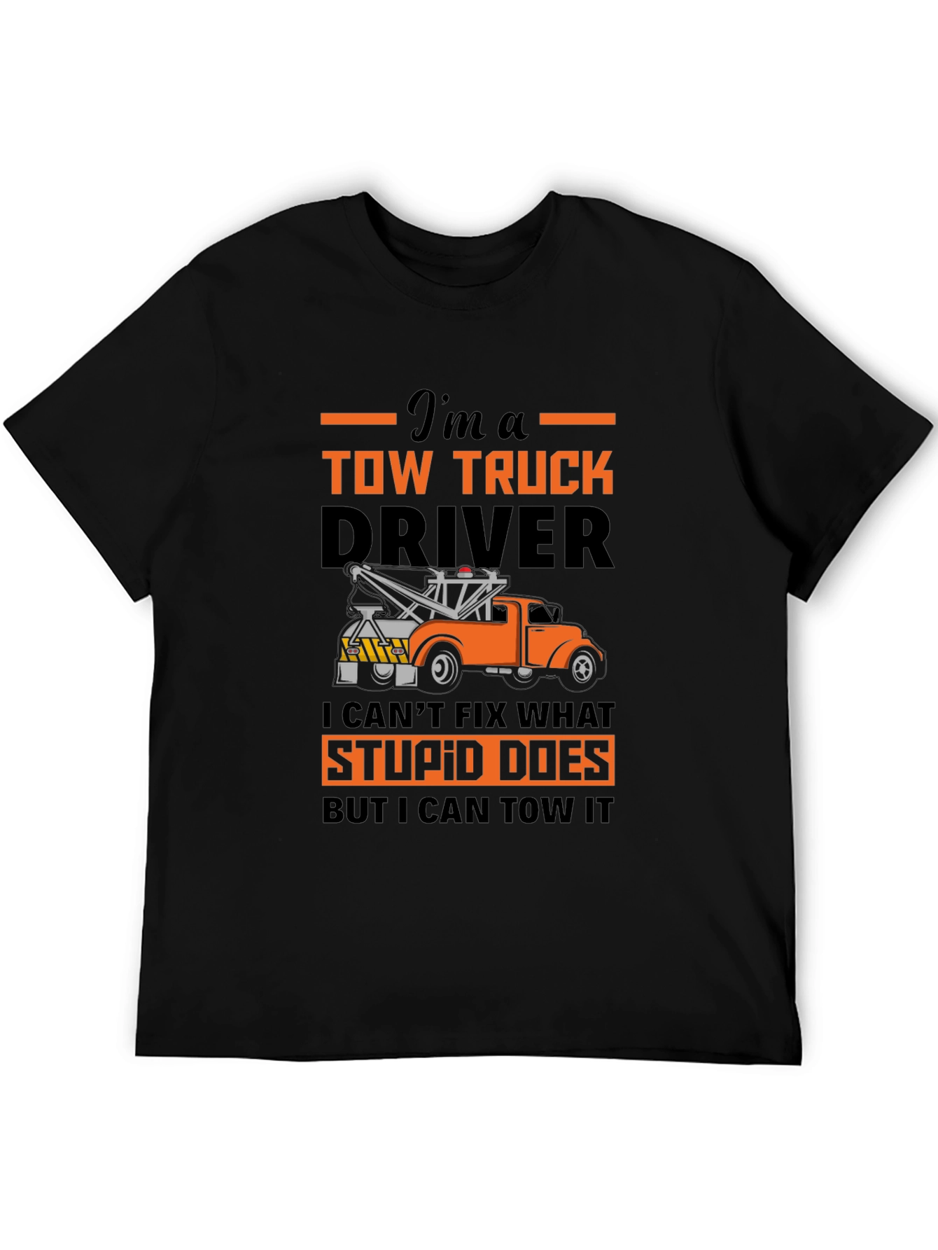 Tow Truck Driver Graphic T-Shirt