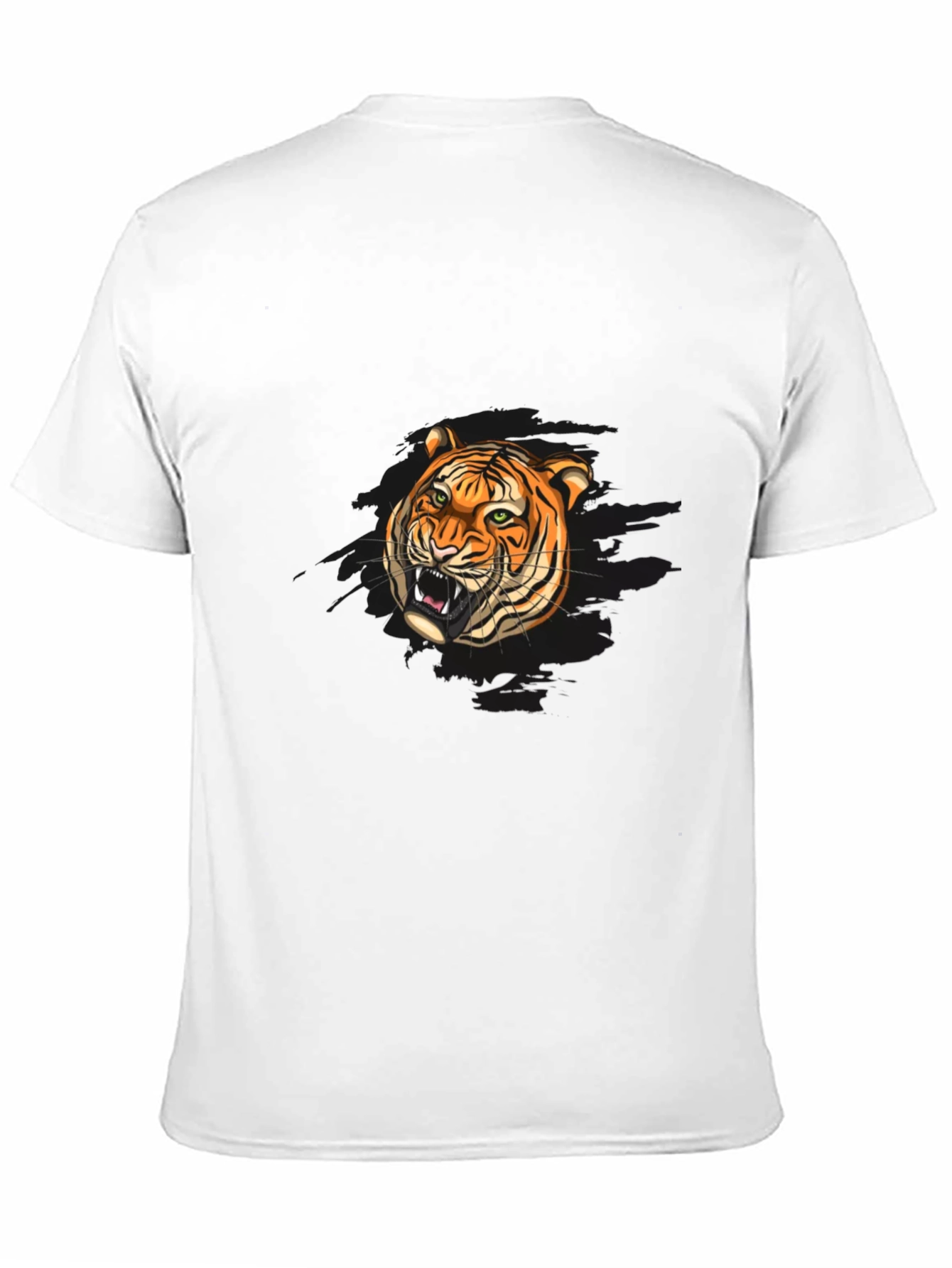 Tiger Graphic Black T-Shirt