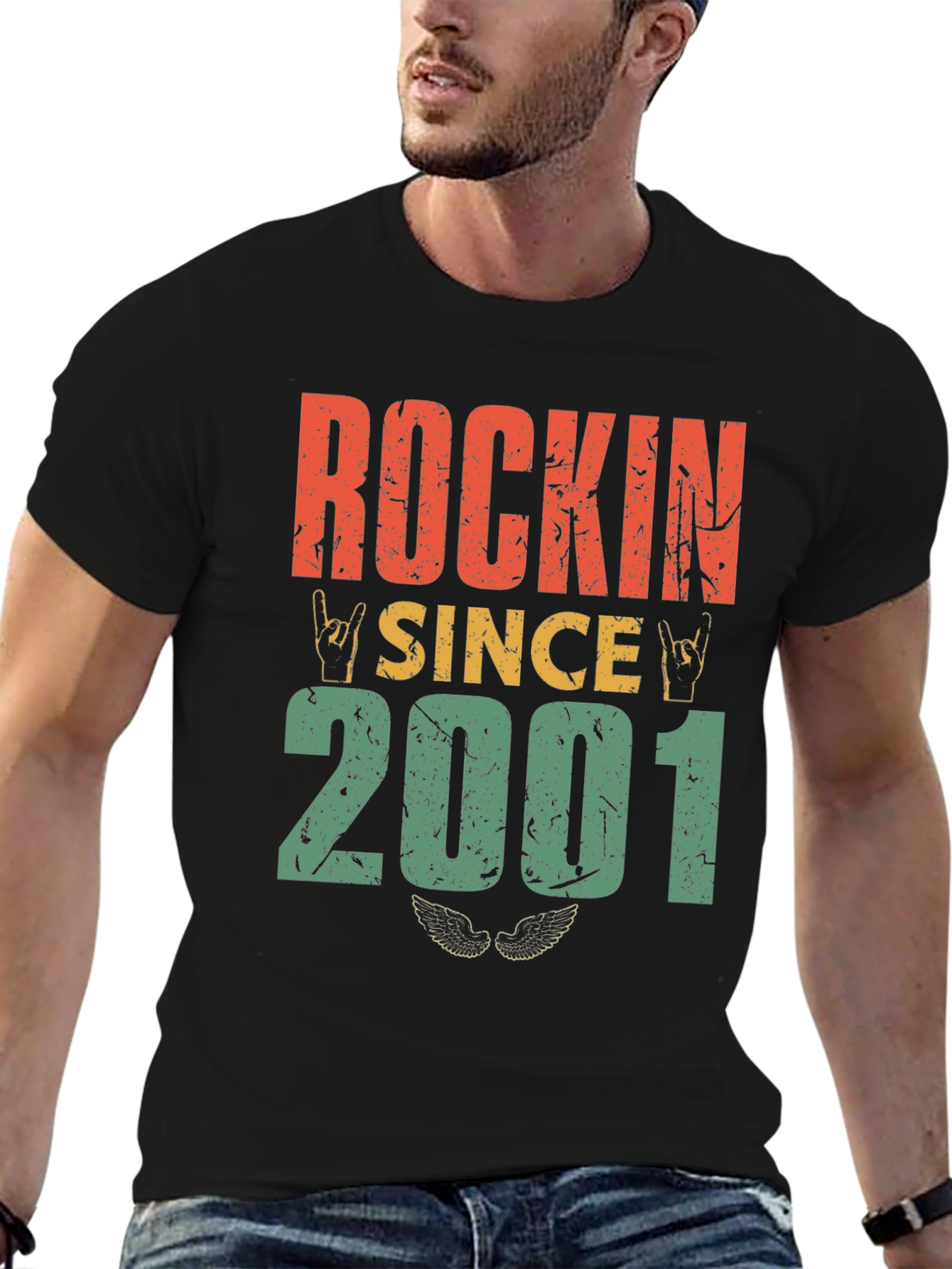 Rockin Since 2001 Graphic T-Shirt