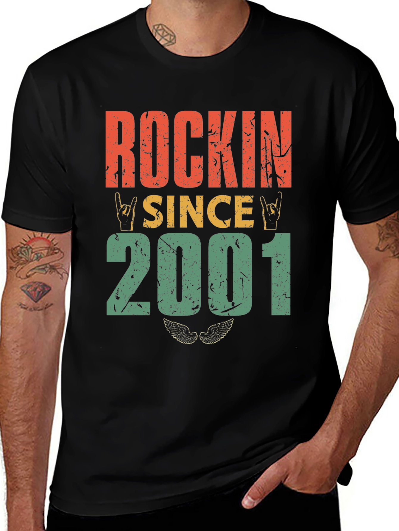 Rockin Since 2001 Graphic T-Shirt
