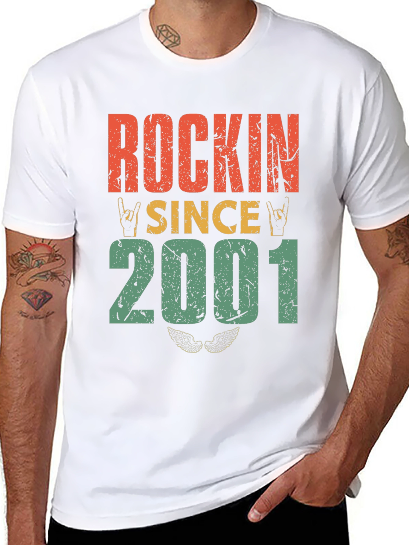 Rockin Since 2001 Graphic T-Shirt