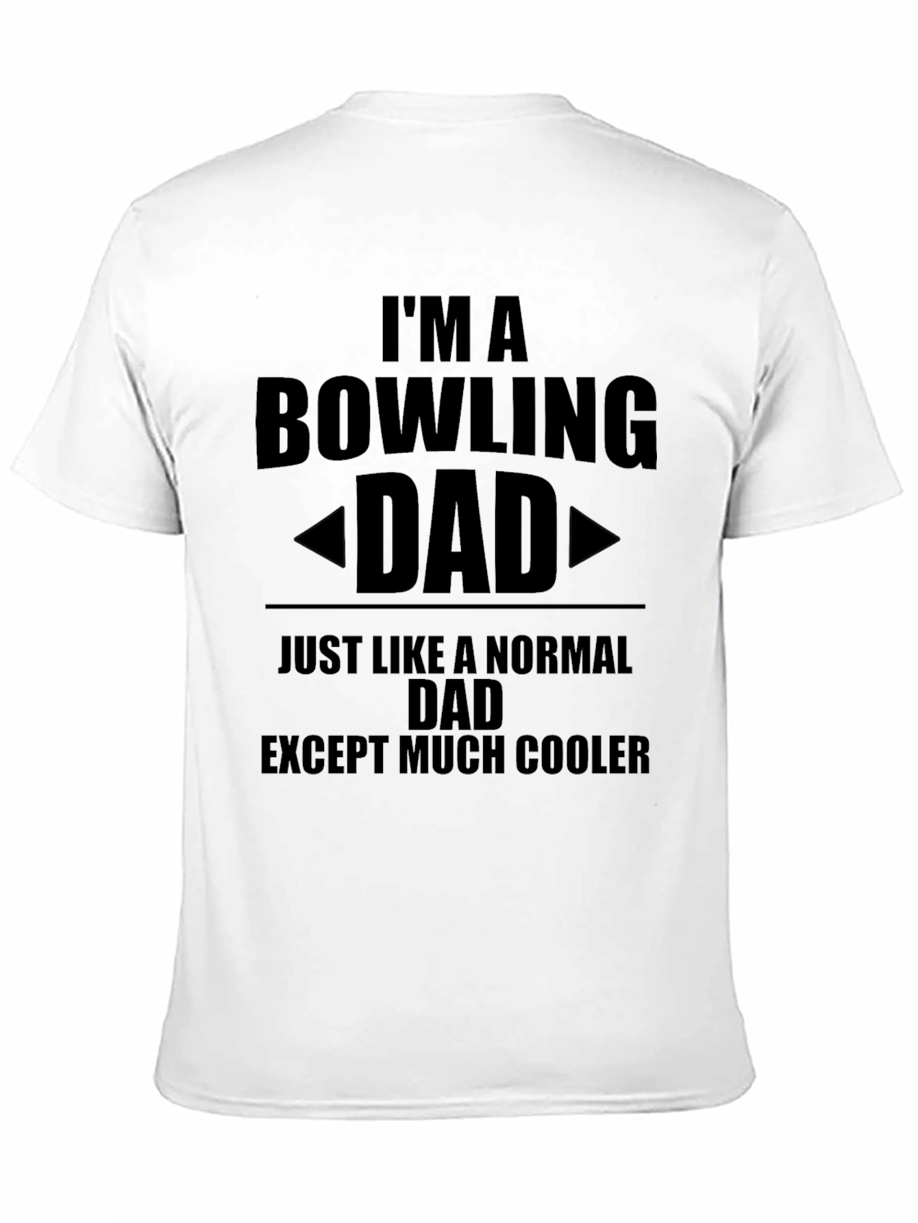 Bowling Dad T-Shirt - Cool Dad Edition!