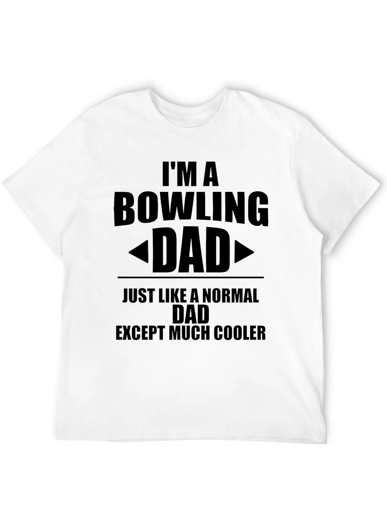 Bowling Dad T-Shirt - Cool Dad Edition!