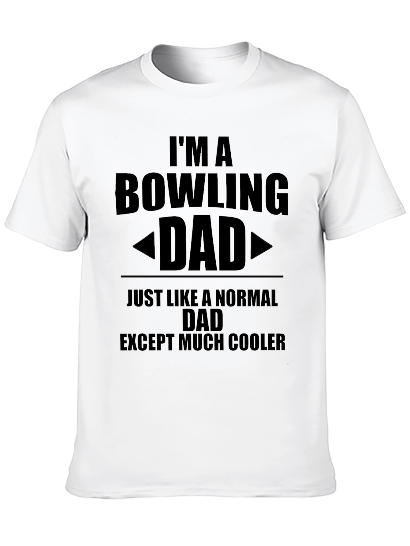 Bowling Dad T-Shirt - Cool Dad Edition!