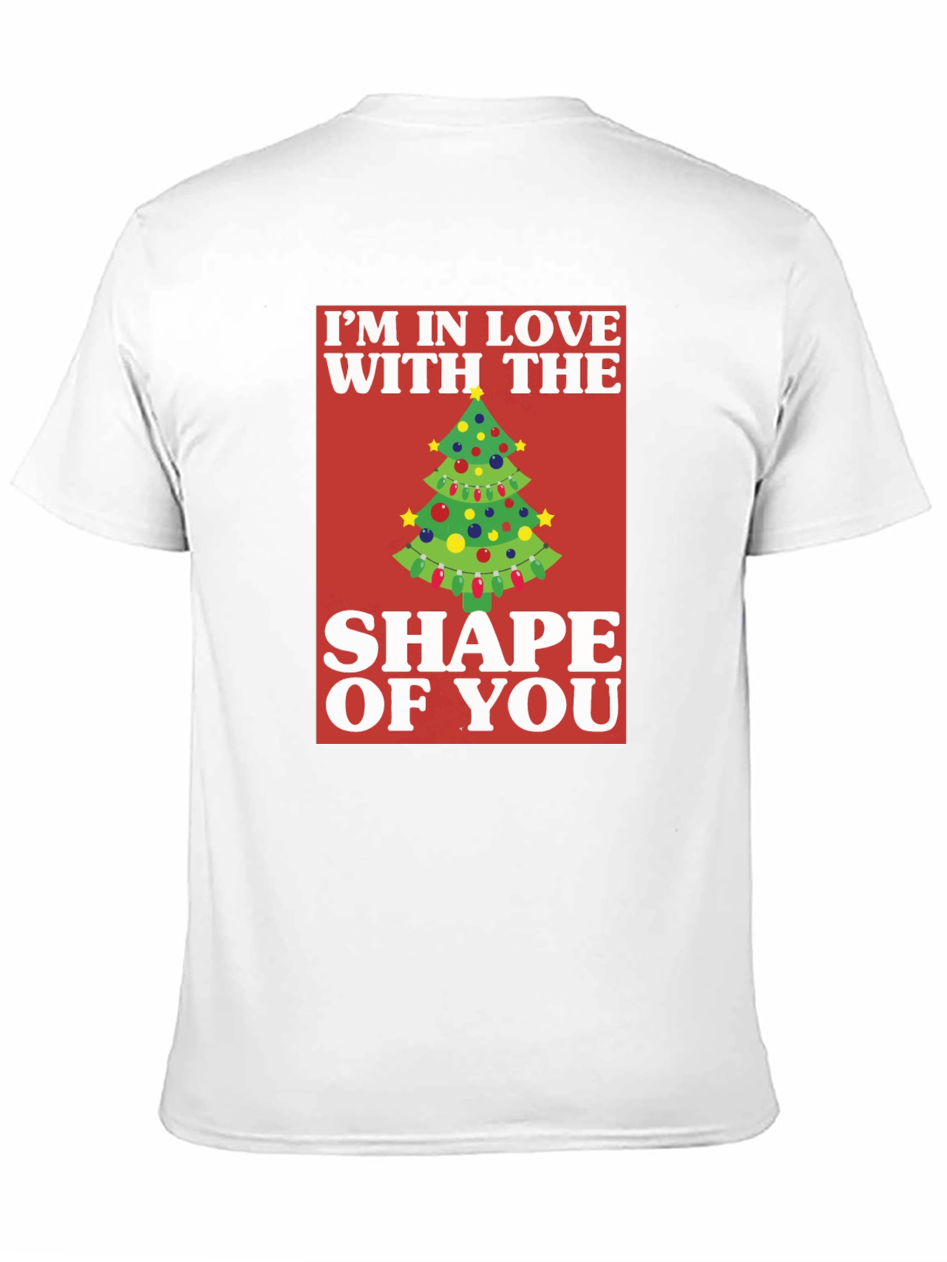 Shape of You Christmas Tree T-Shirt