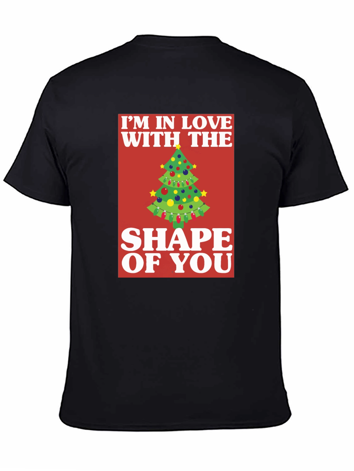 Shape of You Christmas Tree T-Shirt