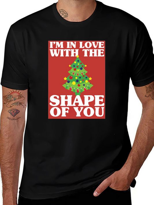 Shape of You Christmas Tree T-Shirt