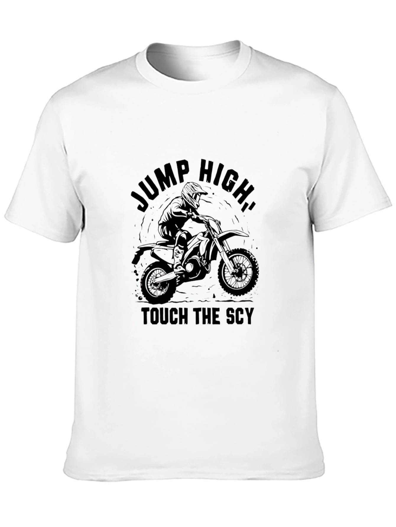 Jump High Motorcross Graphic Tee