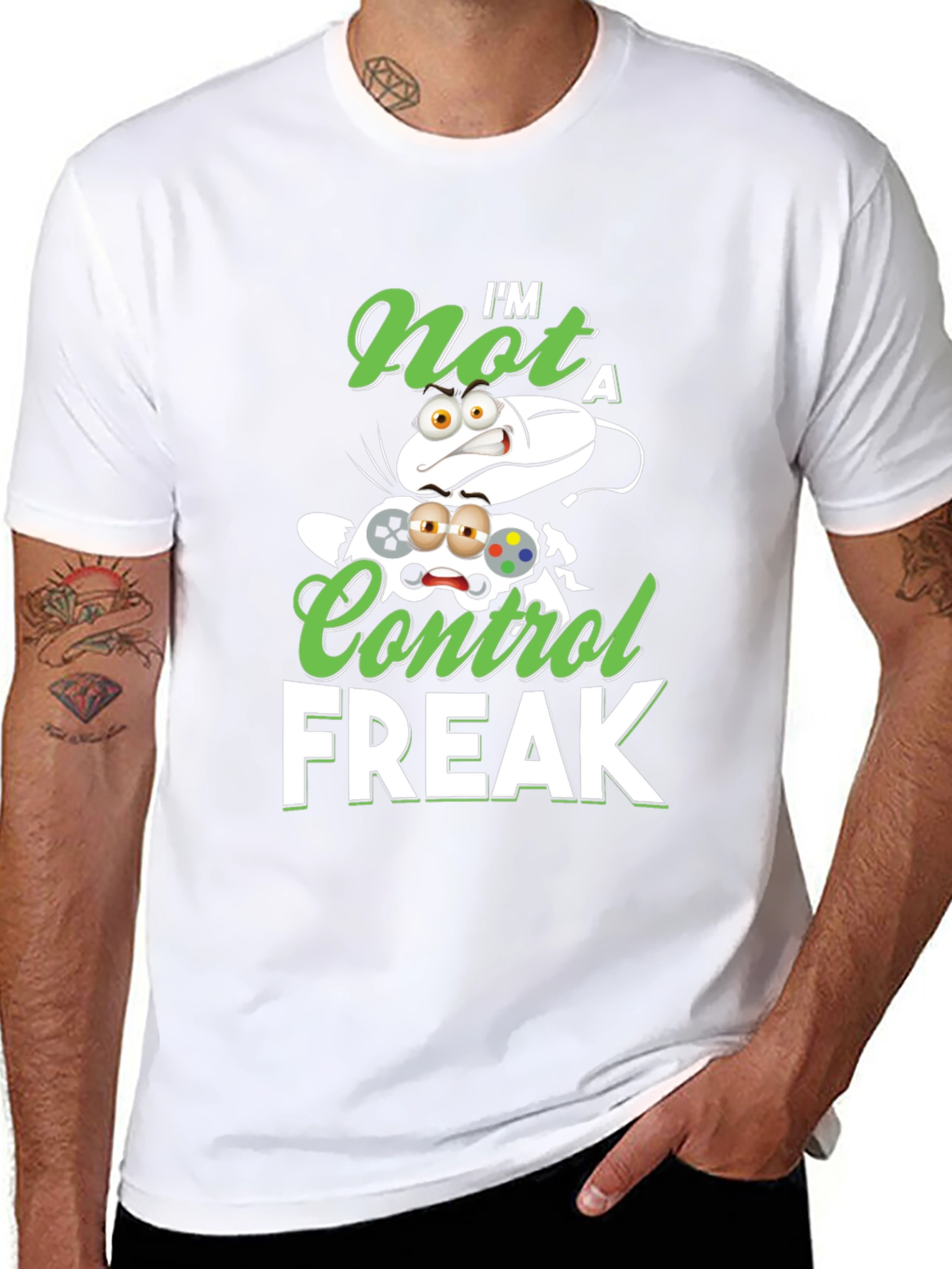 Im Not A Control Freak Graphic T-Shirt