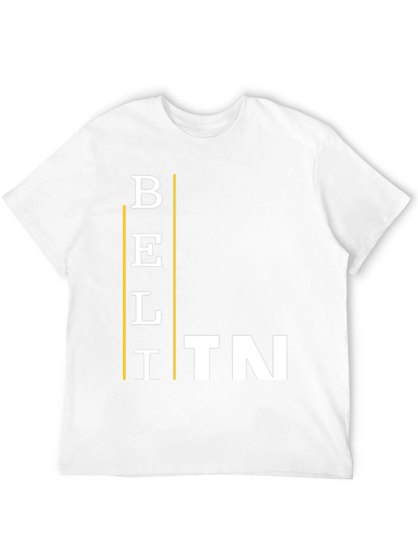 BELITN Graphic Tee - Black Cotton Blend