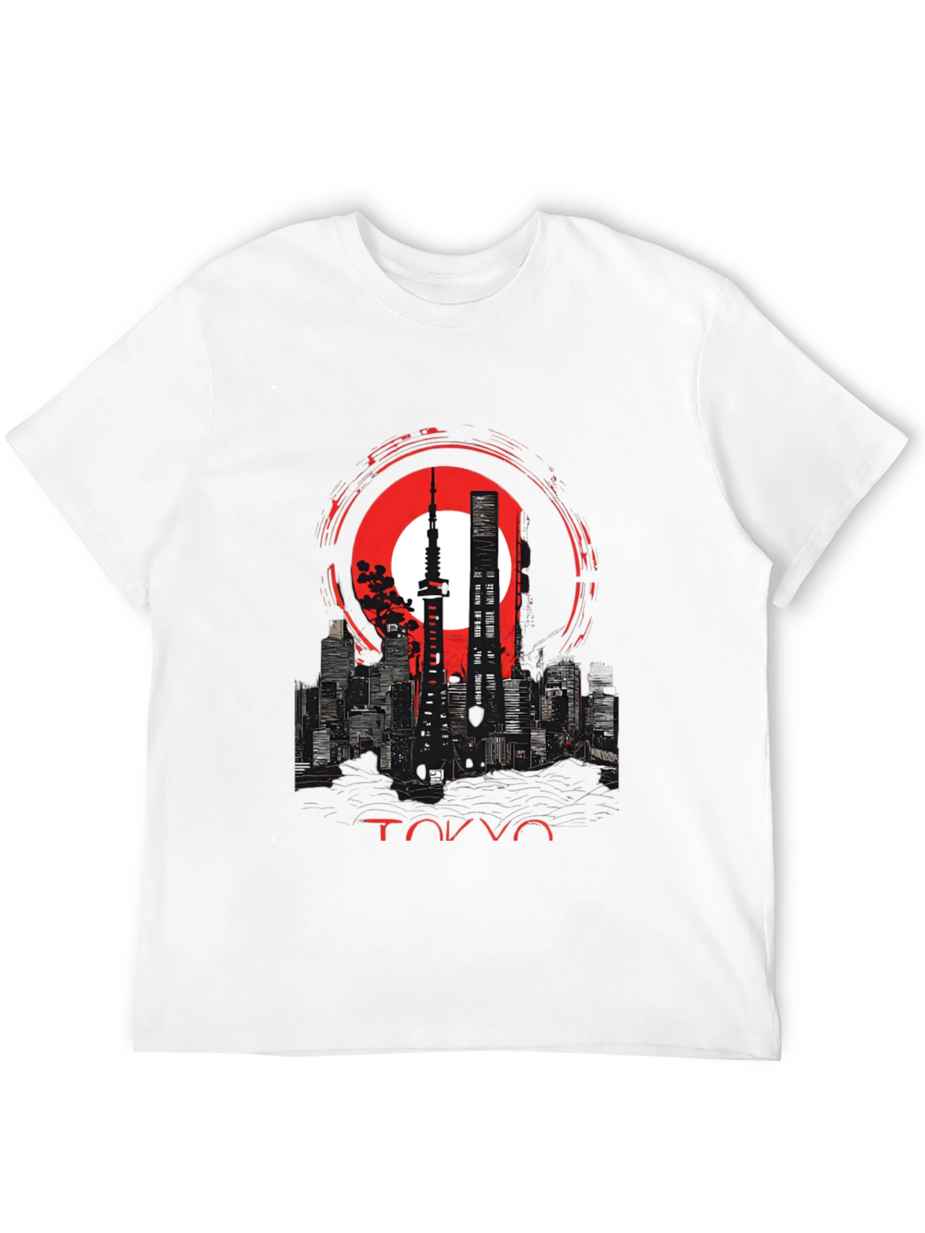 Tokyo Skyline Graphic Tee - Urban Style