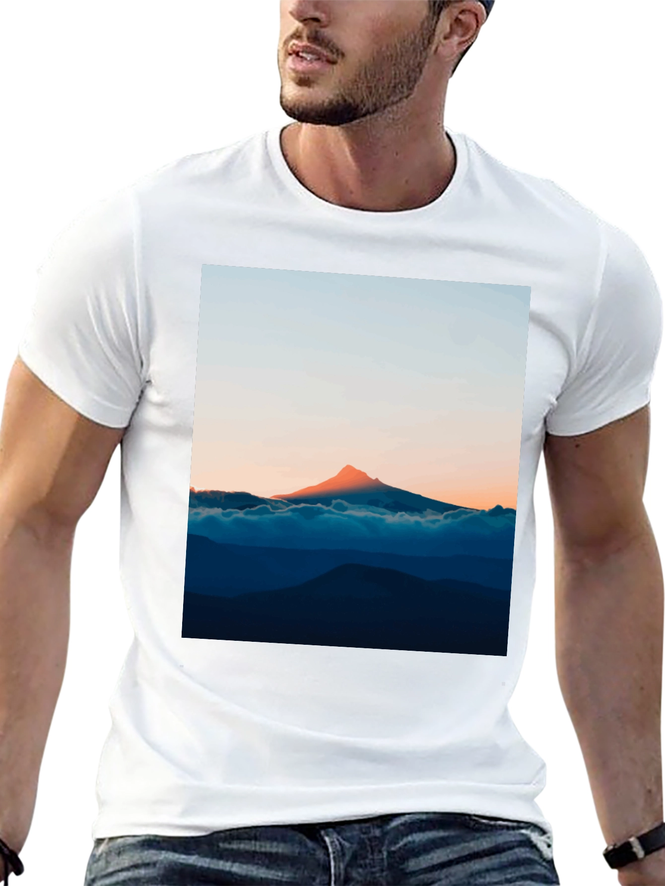 Mountain Peak Graphic T-Shirt