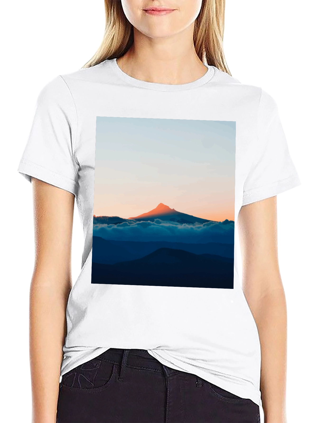 Mountain Peak Graphic T-Shirt