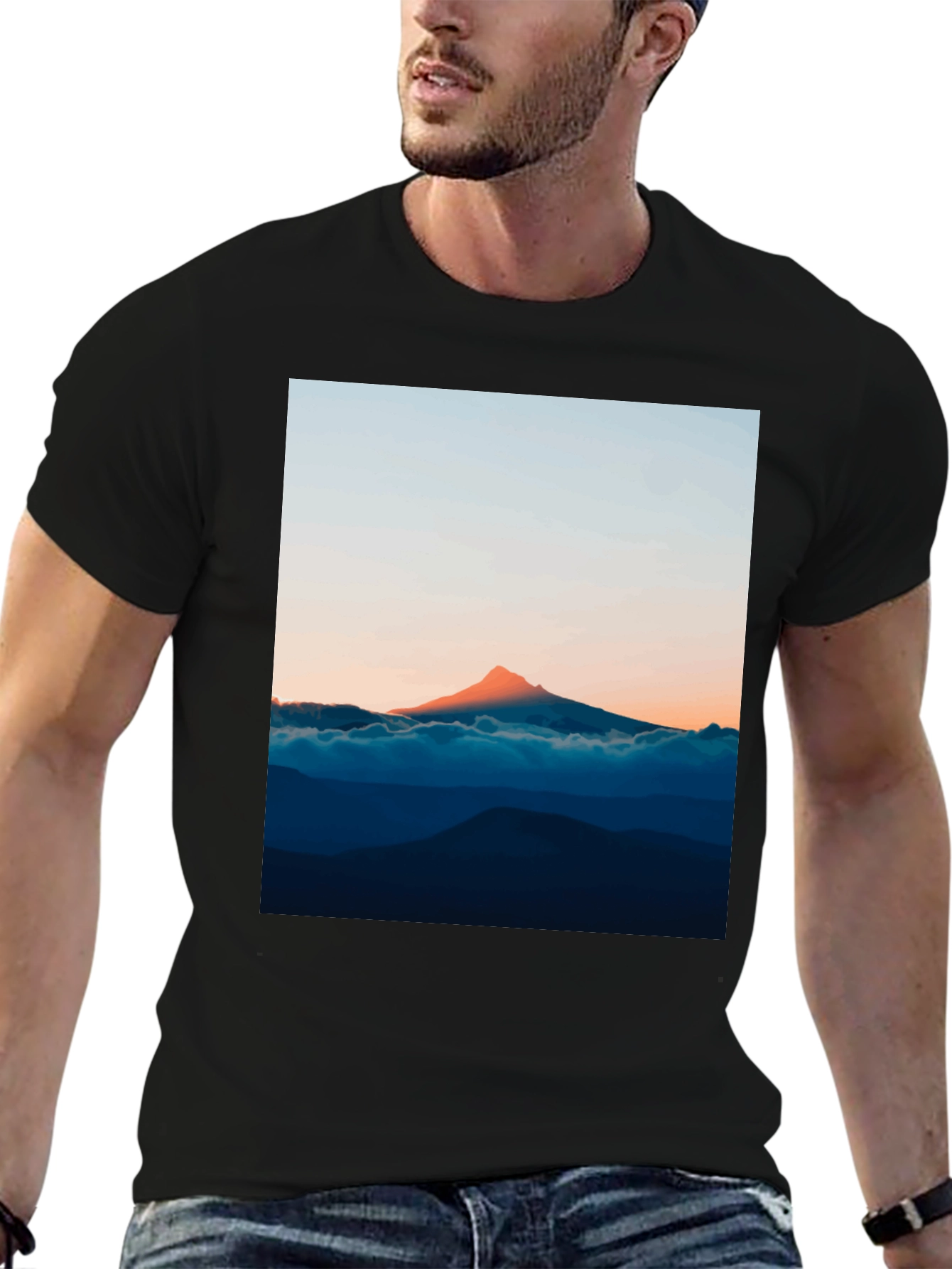 Mountain Peak Graphic T-Shirt